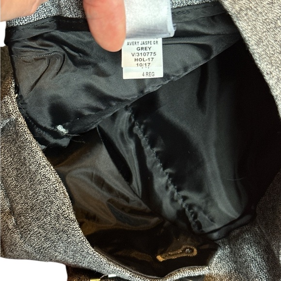 NWOT Banana Republic Avery stretch dress pants gray - Picture 7 of 10
